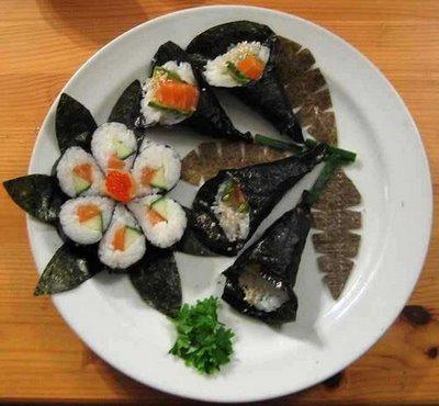 Plato de sushi