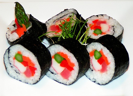 Plato de sushi