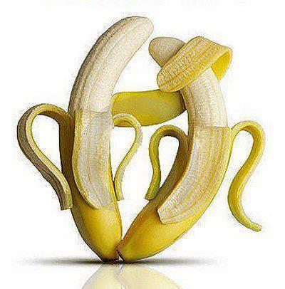 dos plátanos abrazados