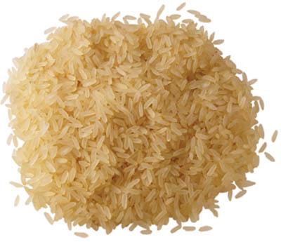 granos de arroz sin cáscara