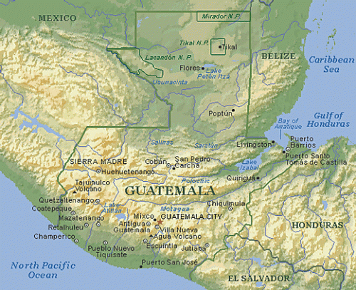 guatemala situacion geografica